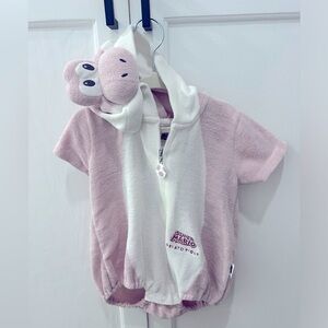 Gelato pique pink yoshi baby romper onesie size 80-90